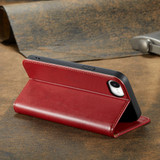 Fierre Shann Wallet Case for iPhone 16e - Red | iCoverLover