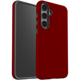 Armor Case for Samsung Galaxy S24 - Maroon Red | iCoverLover