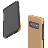 Samsung Galaxy S10 Armor Case - Peach Orange | iCoverLover