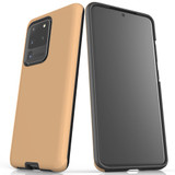 Samsung Galaxy S20 Ultra Armor Case - Peach Orange | iCoverLover