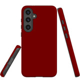 Armor Case for Samsung Galaxy S24+ Plus - Maroon Red | iCoverLover