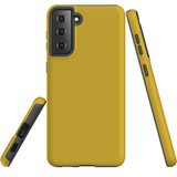 Samsung Galaxy S21 Armor Case - Metallic Gold | iCoverLover