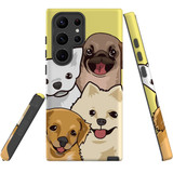 Samsung Galaxy S23 Ultra Patterned Back Cover Case | iCoverLover