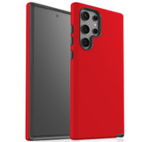 Samsung Galaxy S22 Ultra Slim Protective Case - Red | iCoverLover