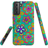 Samsung Galaxy S21 FE Slim Back Cover Case - Multicolour | iCoverLover