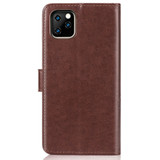 iPhone 11 Pro Max Brown Wallet Case | iCoverLover