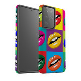 Samsung Galaxy S21 Ultra Protective Case - Multicolour | iCoverLover