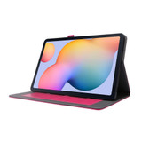 Samsung Galaxy Tab S7 Folio Case - Rose Red | iCoverLover