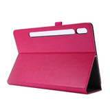 Samsung Galaxy Tab S7 Folio Case - Rose Red | iCoverLover