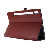 Samsung Galaxy Tab S7 Folio Case - Brown | iCoverLover