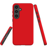 Armor Case for Samsung Galaxy S25 - Red | iCoverLover