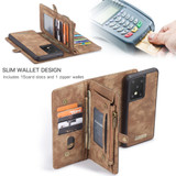 CaseMe Wallet Case for Samsung Galaxy S20 Ultra - Brown | iCoverLover
