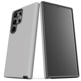 Samsung Galaxy S23 Ultra Slim Protective Case - Grey | iCoverLover
