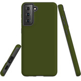 Rugged Armor Case for Samsung Galaxy S22+ Plus - Army Green | iCoverLover
