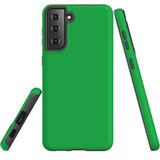 Samsung Galaxy S21 FE Slim Protective Case - Green | iCoverLover