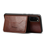 Samsung Galaxy S20 Premium Back Case - Brown | iCoverLover