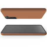 Samsung Galaxy S21+ Plus PU Leather-Style Case - Brown | iCoverLover