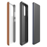 Samsung Galaxy S20 FE Wallet Case - Brown | iCoverLover