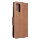 Samsung Galaxy S20 Ultra Wallet Case - Brown | iCoverLover