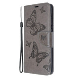 Samsung Galaxy S20 Ultra Wallet Case - Grey | iCoverLover