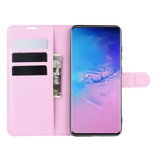 Samsung Galaxy S20 Ultra Pink Wallet Case | iCoverLover