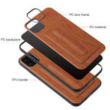 Fierre Shann iPhone 11 Pro Back Case - Brown | iCoverLover