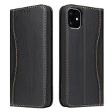 Fierre Shann Wallet Case for iPhone 11 - Black | iCoverLover