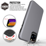 iPhone 11 Pro Max Back Case in Grey | iCoverLover