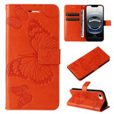 Orange Wallet Case for Apple iPhone 16e | iCoverLover