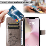 iPhone 16e Wallet Case - Grey | iCoverLover
