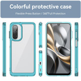 Samsung Galaxy A17 Slim Clear Blue Back Case | iCoverLover
