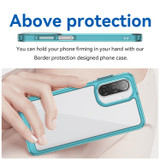 Samsung Galaxy A17 Slim Clear Blue Back Case | iCoverLover