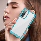 Samsung Galaxy A17 Slim Clear Blue Back Case | iCoverLover
