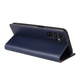 Fierre Shann Wallet Case for Samsung Galaxy A56 5G - Blue | iCoverLover