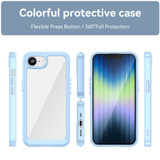 Blue Protective Back Case for iPhone 16e | iCoverLover