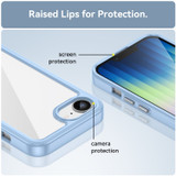 Blue Protective Back Case for iPhone 16e | iCoverLover