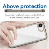 Clear Grey Back Case for iPhone 16e | iCoverLover
