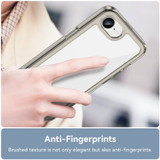 Clear Grey Back Case for iPhone 16e | iCoverLover