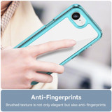 Clear Blue Back Case for iPhone 16e | iCoverLover
