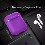 Purple Protective Case for Apple AirPods 1st Gen | iCoverLover