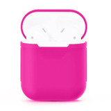 Magenta Protective Case for Apple AirPods 1st Gen | iCoverLover