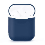 Dark Blue Case for Apple AirPods 2nd Gen | iCoverLover