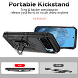 Google Pixel 9 Heavy Duty Armor Case - Black | iCoverLover