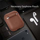 Brown Protective Case for Apple AirPods 2nd Gen | iCoverLover