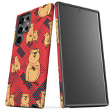 Samsung Galaxy S23 Ultra Patterned Back Cover Case | iCoverLover