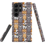Samsung Galaxy S23 Ultra Multicolour Pattern Case | iCoverLover