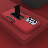Armor Case for Samsung Galaxy A13 5G - Red + Black | iCoverLover
