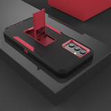 Armor Case for Samsung Galaxy A13 5G - Black/Wine Red | iCoverLover
