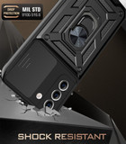 Samsung Galaxy S21 FE Armor Case - Dark Green | iCoverLover