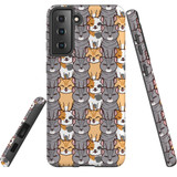 Samsung Galaxy S21 FE Back Cover Case - Multicolour | iCoverLover
